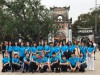 Đoàn viên trường CĐ VHNT&DL với hoạt động tình nguyện vì môi trường nhân dịp Lễ khai ấn đền Trần năm 2019